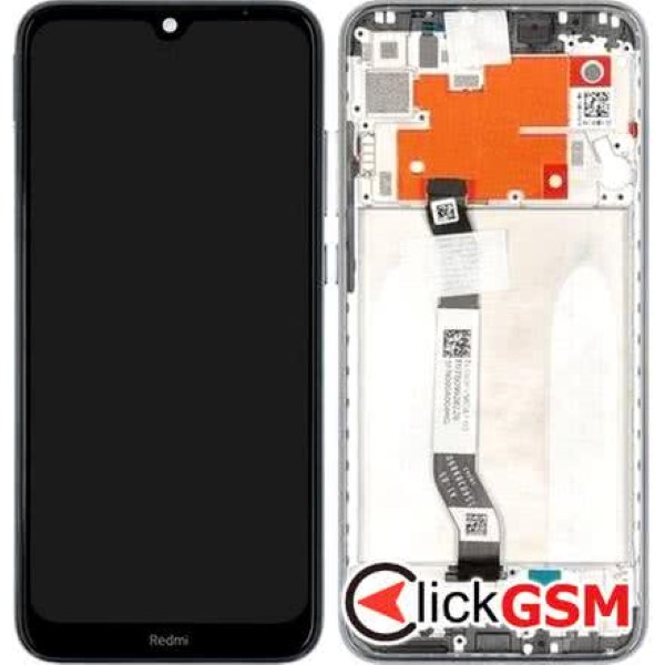 Piesa Display Original Cu Touchscreen Si Rama Gri Xiaomi Redmi Note 8t 1hwd