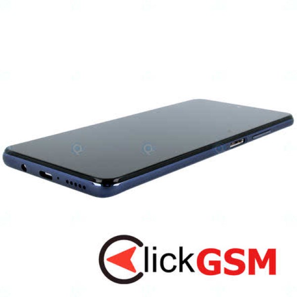 Piesa Display Original Cu Touchscreen Si Rama Gri Xiaomi Redmi Note 9 Pro 5g 29e2