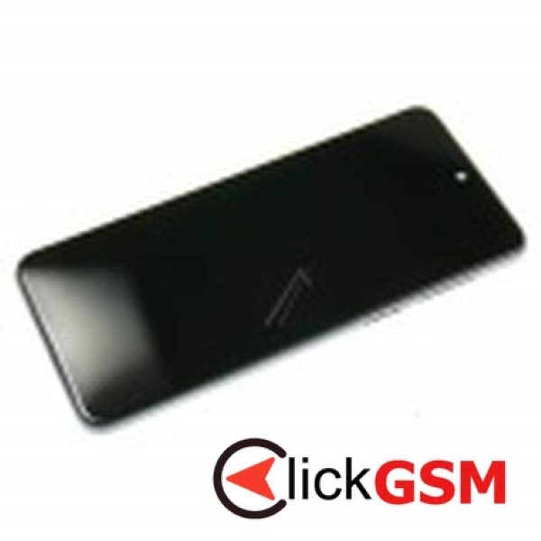 Piesa Display Original Cu Touchscreen Si Rama Gri Xiaomi Redmi Note 9s 6lx