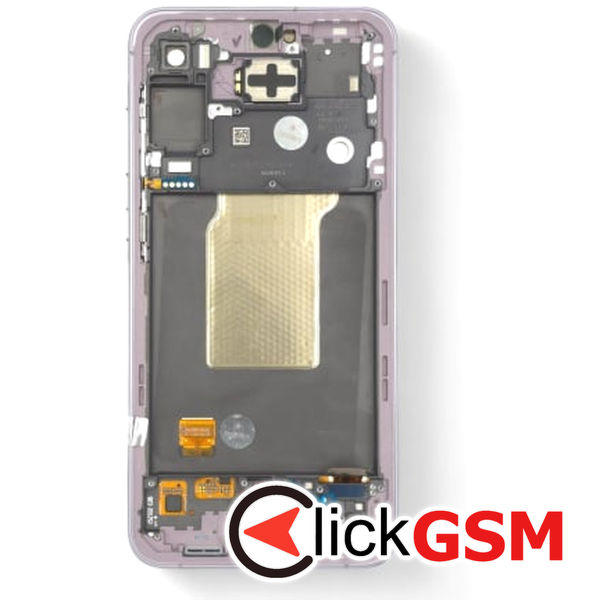 Piesa Display Original Cu Touchscreen Si Rama Lavender Samsung Galaxy A55 40rl