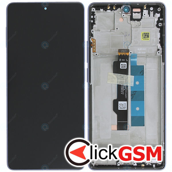 Piesa Display Original Cu Touchscreen Si Rama Lavender Xiaomi Redmi Note 13 Pro 4g 3kc8