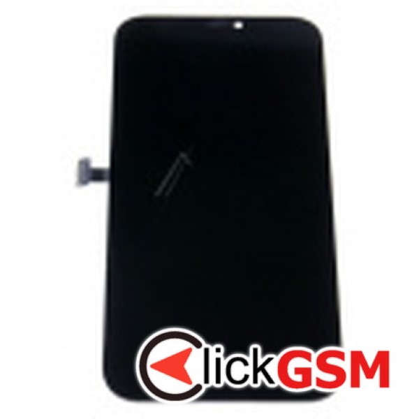 Piesa Display Original Cu Touchscreen Si Rama Negru Apple Iphone 12 Pro Max 18d1