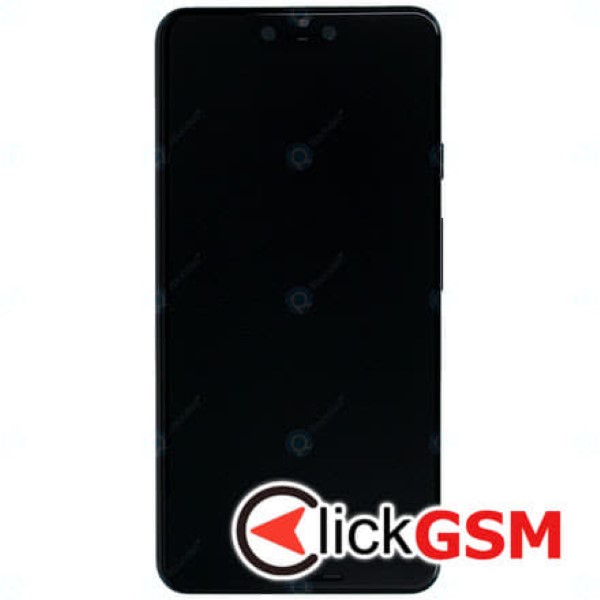 Piesa Display Original Cu Touchscreen Si Rama Negru Google Pixel 3 Xl Ldj