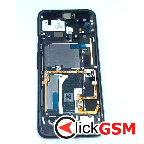 Piesa Piesa Display Original Cu Touchscreen Si Rama Negru Google Pixel 4 3br1