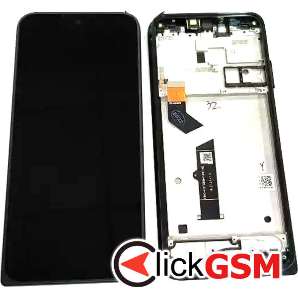 Piesa Piesa Display Original Cu Touchscreen Si Rama Negru Motorola Defy 2021 31o9