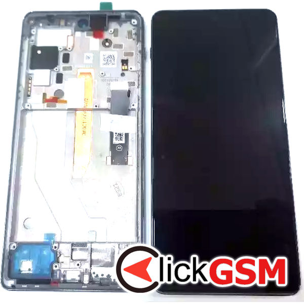 Piesa Display Original Cu Touchscreen Si Rama Negru Motorola Edge 20 Pro 31on