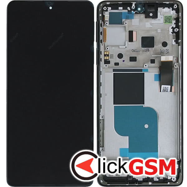 Piesa Piesa Display Original Cu Touchscreen Si Rama Negru Motorola Edge 30 Pro 32id