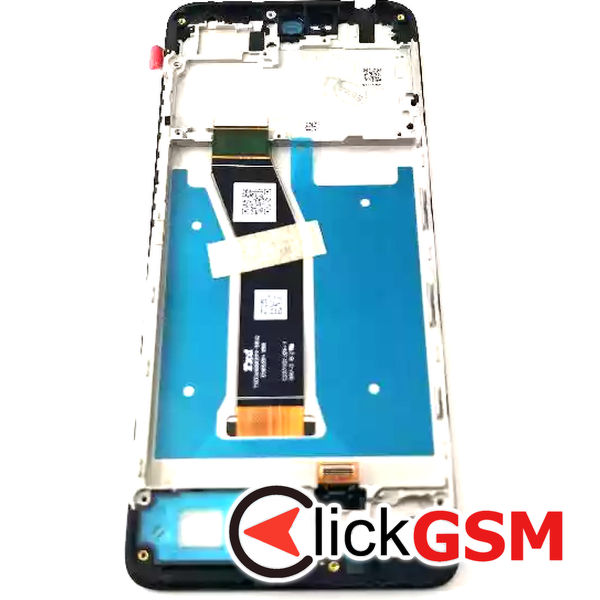 Piesa Display Original Cu Touchscreen Si Rama Negru Motorola Moto E14 43i9