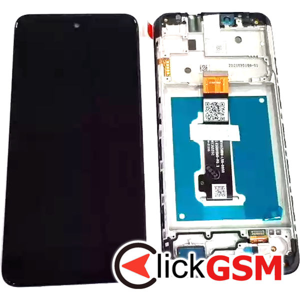 Piesa Display Original Cu Touchscreen Si Rama Negru Motorola Moto E40 31op