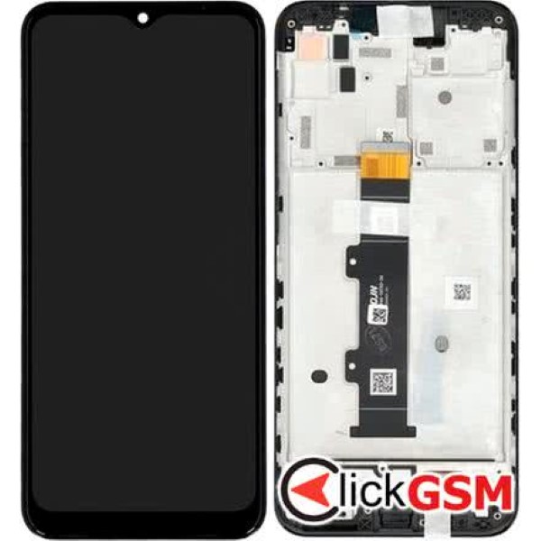 Piesa Display Original Cu Touchscreen Si Rama Negru Motorola Moto G30 1ieg