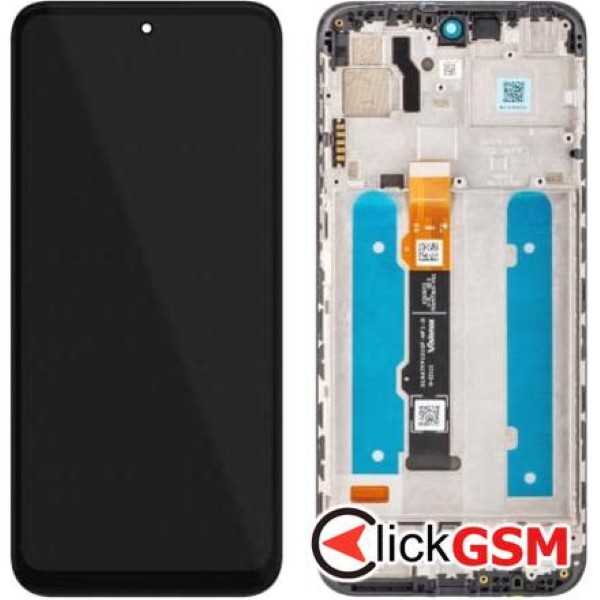 Piesa Display Original Cu Touchscreen Si Rama Negru Motorola Moto G31 31y2