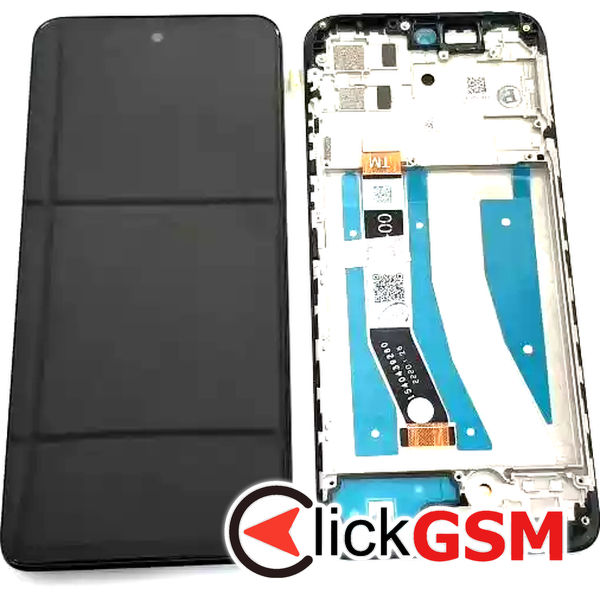 Piesa Display Original Cu Touchscreen Si Rama Negru Motorola Moto G32 32ds