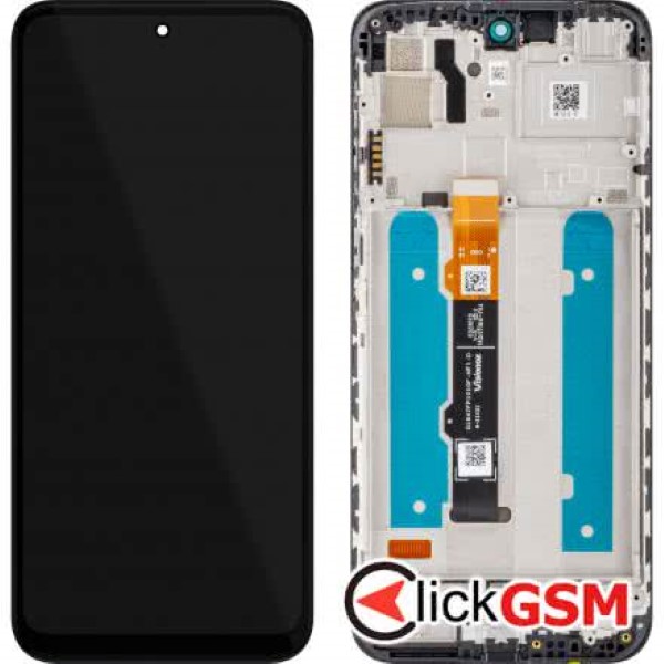 Piesa Display Original Cu Touchscreen Si Rama Negru Motorola Moto G41 1ssd