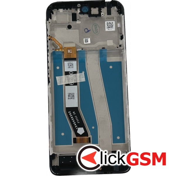 Piesa Display Original Cu Touchscreen Si Rama Negru Motorola Moto G41 Ba