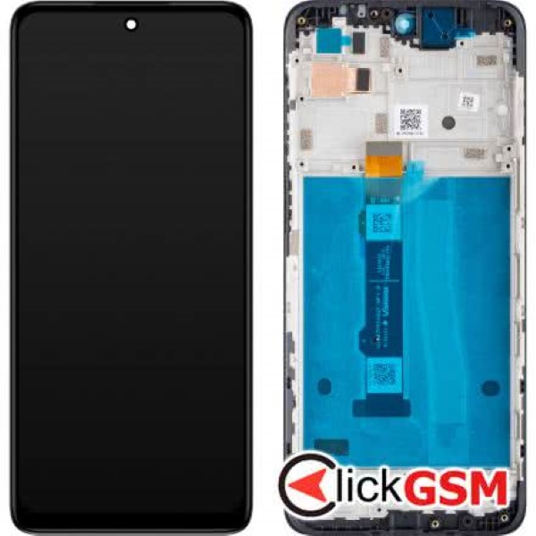 Piesa Display Original Cu Touchscreen Si Rama Negru Motorola Moto G42 1t2g