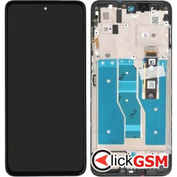 Piesa Piesa Display Original Cu Touchscreen Si Rama Negru Motorola Moto G52 31y8