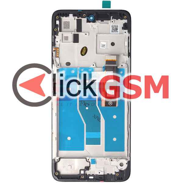 Piesa Piesa Display Original Cu Touchscreen Si Rama Negru Motorola Moto G52 4ksl