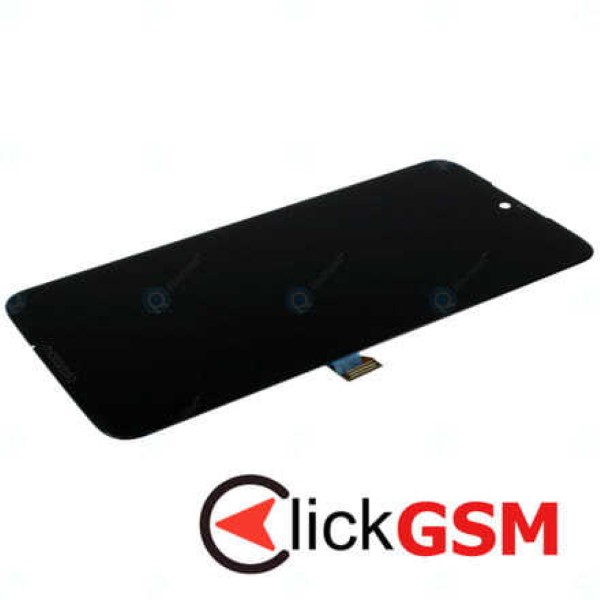 Piesa Display Original Cu Touchscreen Si Rama Negru Motorola Moto G7 Plus Xad