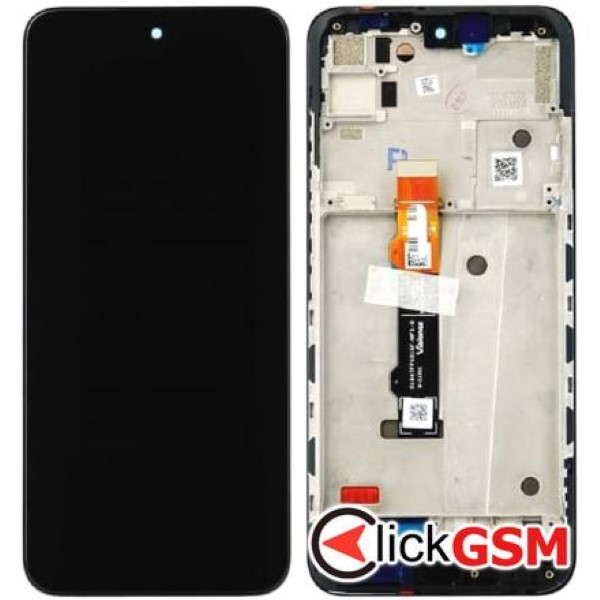 Piesa Display Original Cu Touchscreen Si Rama Negru Motorola Moto G71 5g 31y0