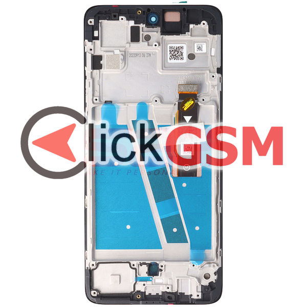 Piesa Display Original Cu Touchscreen Si Rama Negru Motorola Moto G72 4kso