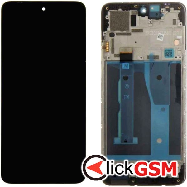 Piesa Piesa Display Original Cu Touchscreen Si Rama Negru Motorola Moto G84 5g 1so