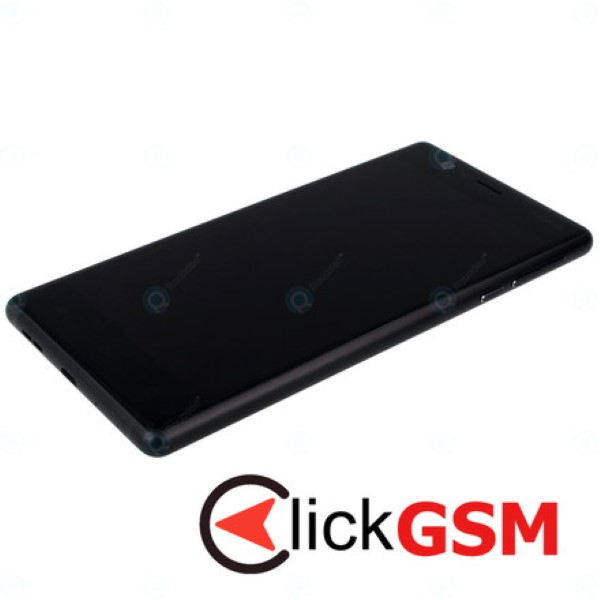 Piesa Display Original Cu Touchscreen Si Rama Negru Nokia 3 T07