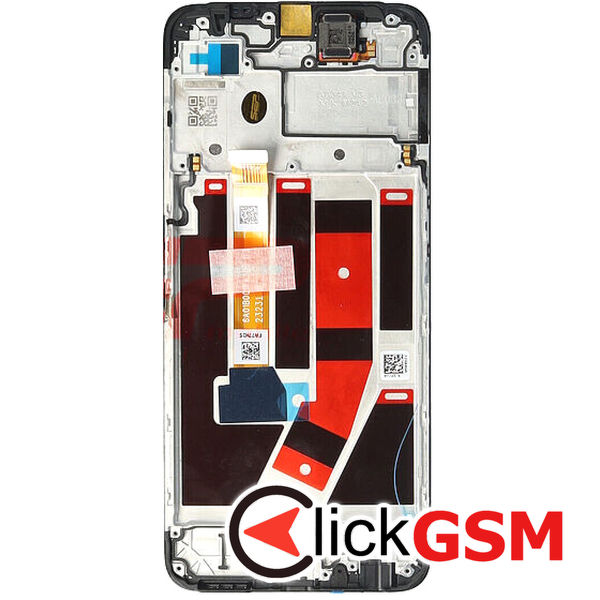 Piesa Display Original Cu Touchscreen Si Rama Negru Oppo A57s 4pxd