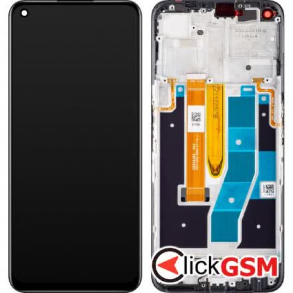 Piesa Display Original Cu Touchscreen Si Rama Negru Realme 9 Pro 4pjs