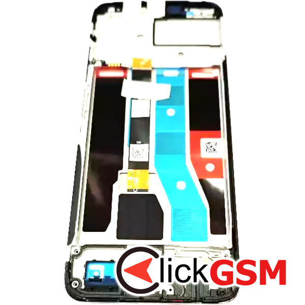 Piesa Piesa Display Original Cu Touchscreen Si Rama Negru Realme C51 Nie