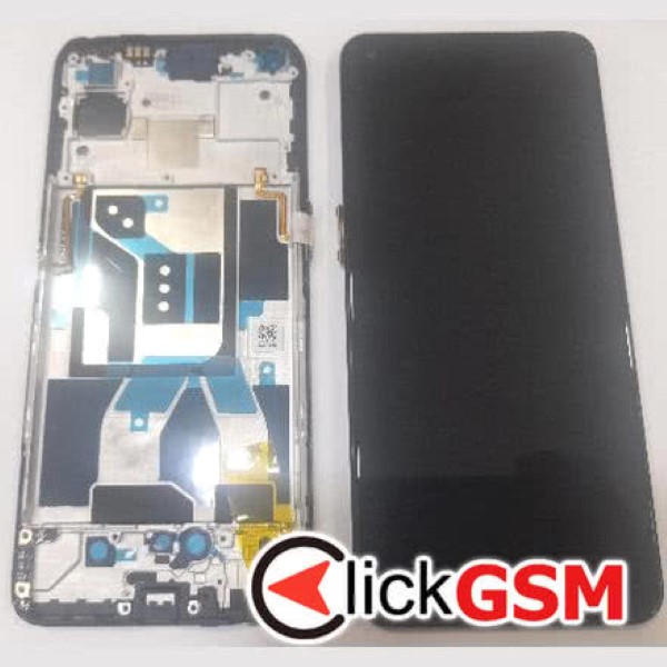 Piesa Display Original Cu Touchscreen Si Rama Negru Realme Gt Wa8