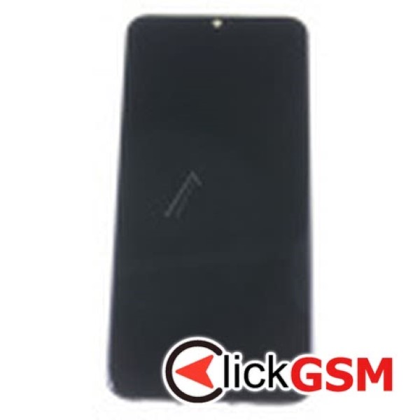 Piesa Display Original Cu Touchscreen Si Rama Negru Samsung Galaxy A03s 16ju