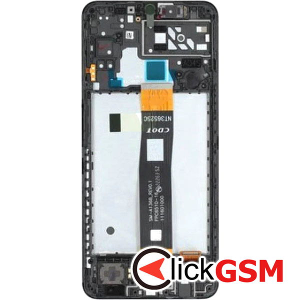 Piesa Display Original Cu Touchscreen Si Rama Negru Samsung Galaxy A04s 408t