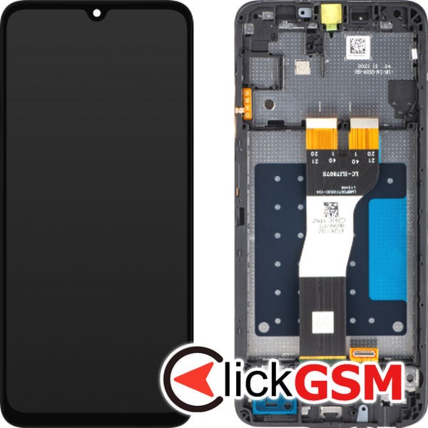 Piesa Display Original Cu Touchscreen Si Rama Negru Samsung Galaxy A05s 1pu