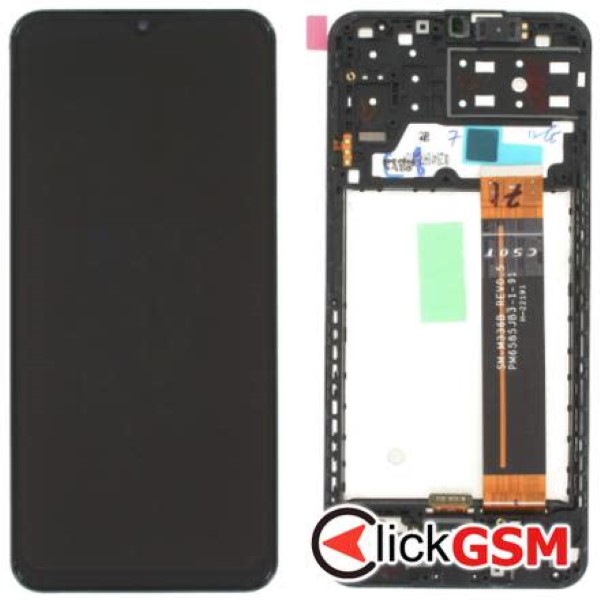 Piesa Display Original Cu Touchscreen Si Rama Negru Samsung Galaxy A13 2wmc