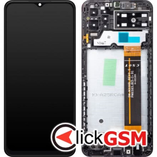 Piesa Display Original Cu Touchscreen Si Rama Negru Samsung Galaxy A13 33t5