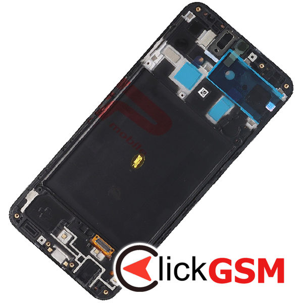 Piesa Display Original Cu Touchscreen Si Rama Negru Samsung Galaxy A20 4ivl