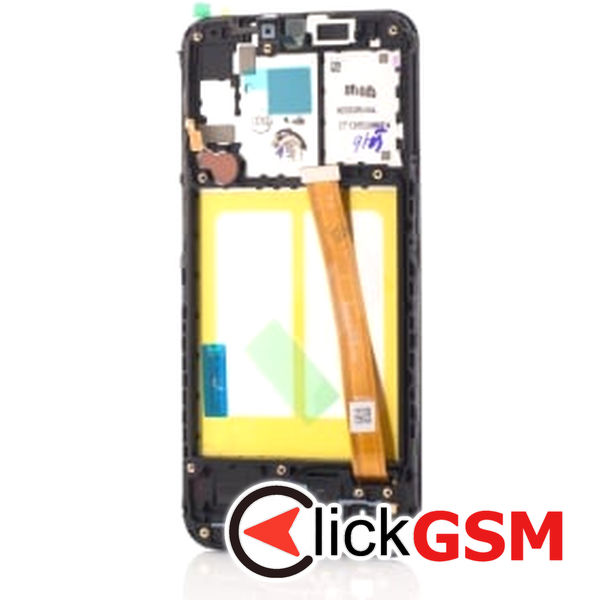 Piesa Piesa Display Original Cu Touchscreen Si Rama Negru Samsung Galaxy A20e Bb9