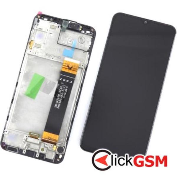 Piesa Display Original Cu Touchscreen Si Rama Negru Samsung Galaxy A23 3anw