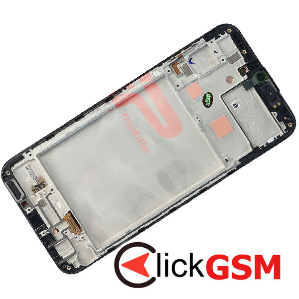 Piesa Piesa Display Original Cu Touchscreen Si Rama Negru Samsung Galaxy A24 4l2b