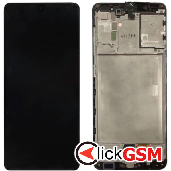 Piesa Display Original Cu Touchscreen Si Rama Negru Samsung Galaxy A31 2dki