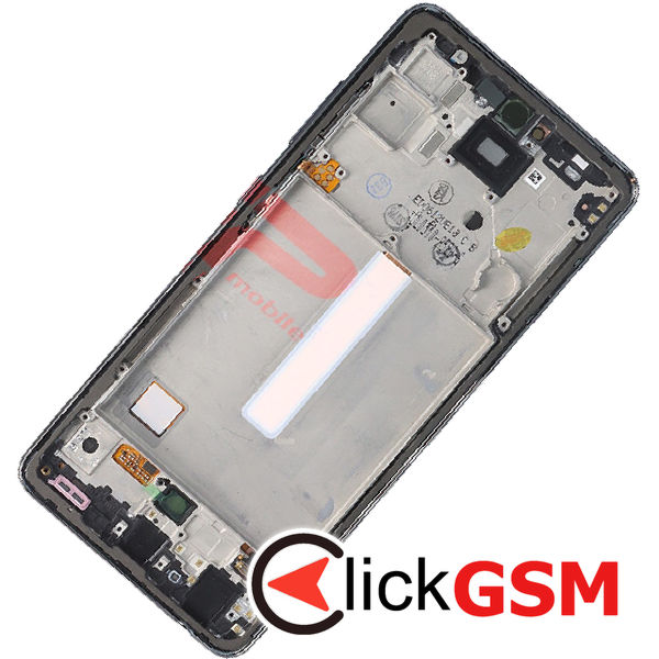 Piesa Display Original Cu Touchscreen Si Rama Negru Samsung Galaxy A52 5g 4jqe