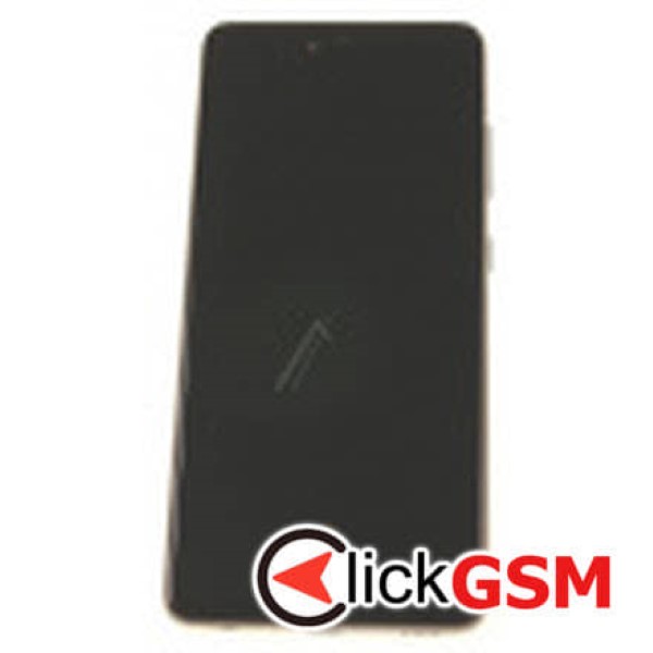 Piesa Display Original Cu Touchscreen Si Rama Negru Samsung Galaxy A52s 5g 16mu