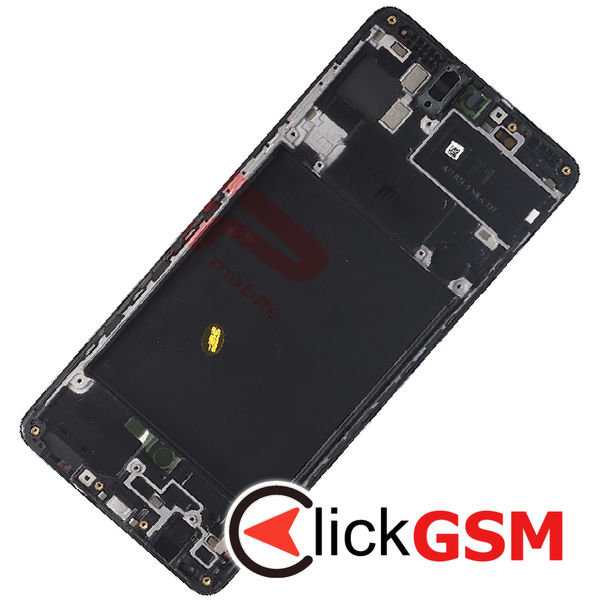 Piesa Piesa Display Original Cu Touchscreen Si Rama Negru Samsung Galaxy A71 4iy4