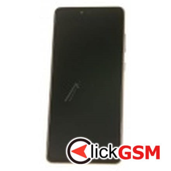 Piesa Piesa Display Original Cu Touchscreen Si Rama Negru Samsung Galaxy A72 16pq