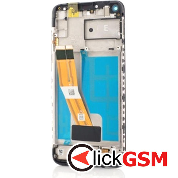 Piesa Display Original Cu Touchscreen Si Rama Negru Samsung Galaxy M11 B8n