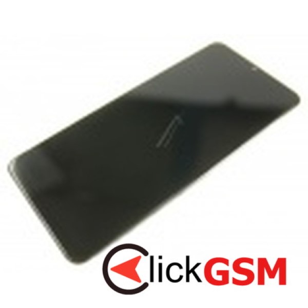 Piesa Display Original Cu Touchscreen Si Rama Negru Samsung Galaxy M12 Wcl