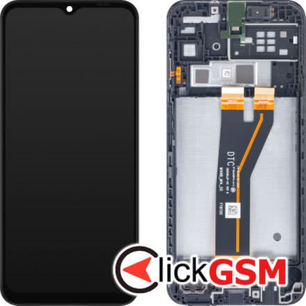 Piesa Display Original Cu Touchscreen Si Rama Negru Samsung Galaxy M14 5g 3016