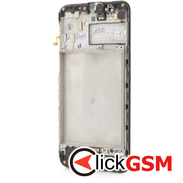 Piesa Display Original Cu Touchscreen Si Rama Negru Samsung Galaxy M31 B6n