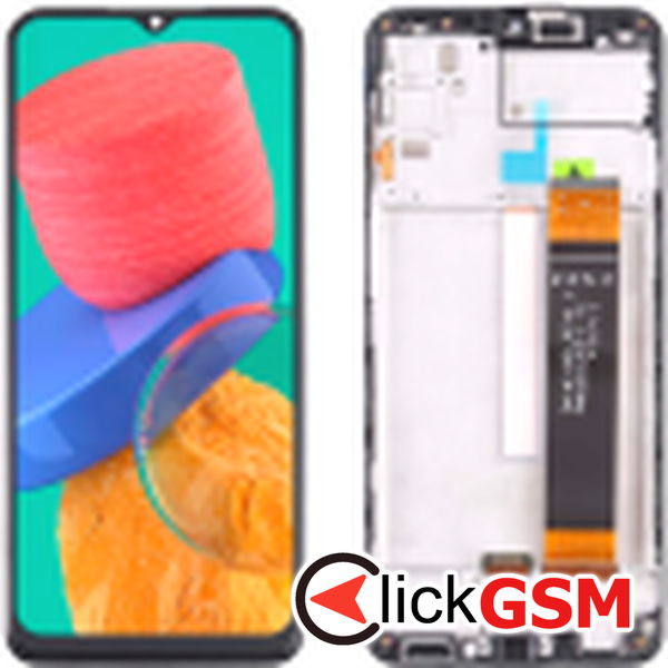 Piesa Piesa Display Original Cu Touchscreen Si Rama Negru Samsung Galaxy M33 5g 2dig