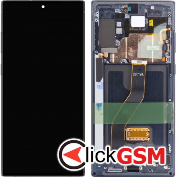 Piesa Display Original Cu Touchscreen Si Rama Negru Samsung Galaxy Note10.plus Enz